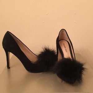 New Gianni Bini  Pom Pom Heels Size 6 1/2